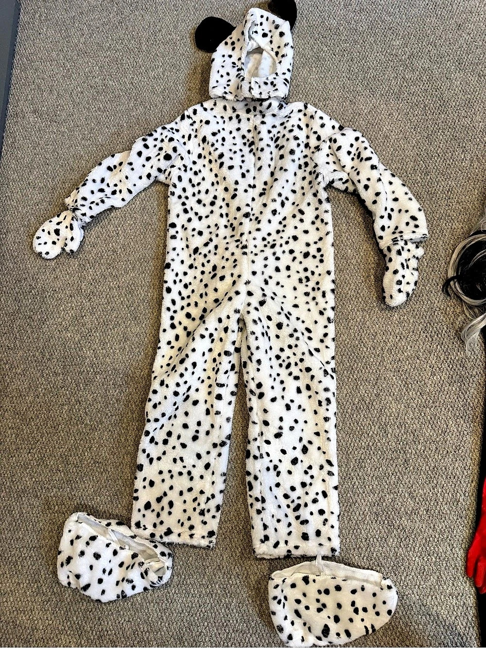Dalmatian Costume Size Medium (7-8)